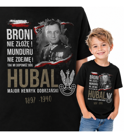 Koszulka dziecięca Patriotyczna HUBAL